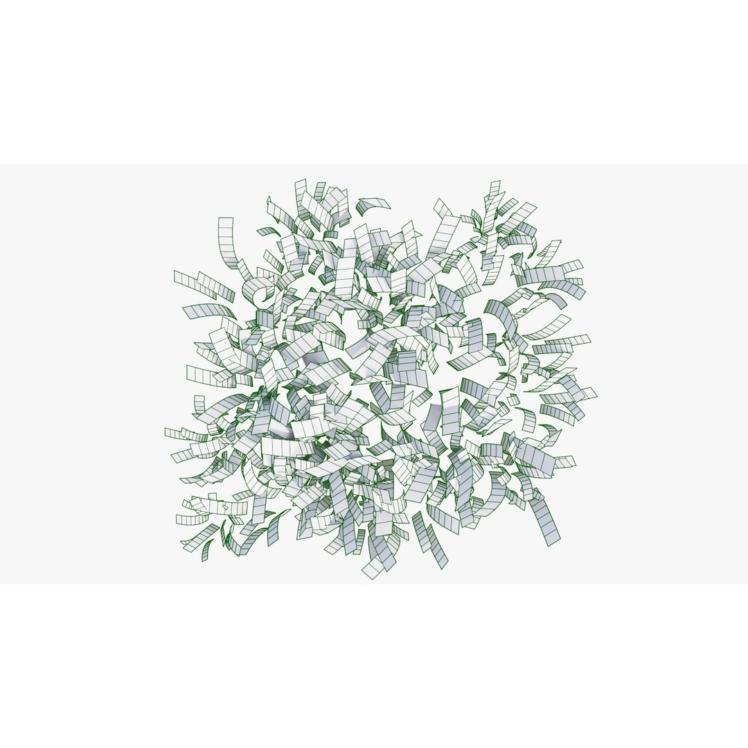 Pink Wild Flower Field 3D Model – Low Poly Scatterable Asset, Blender - View 28