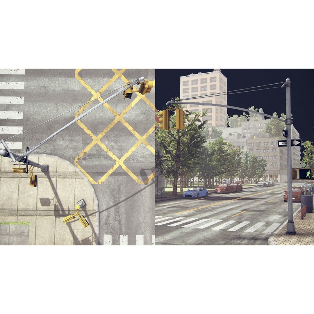 Realistic City 3D Model – Low Poly Urban Environment for Unity