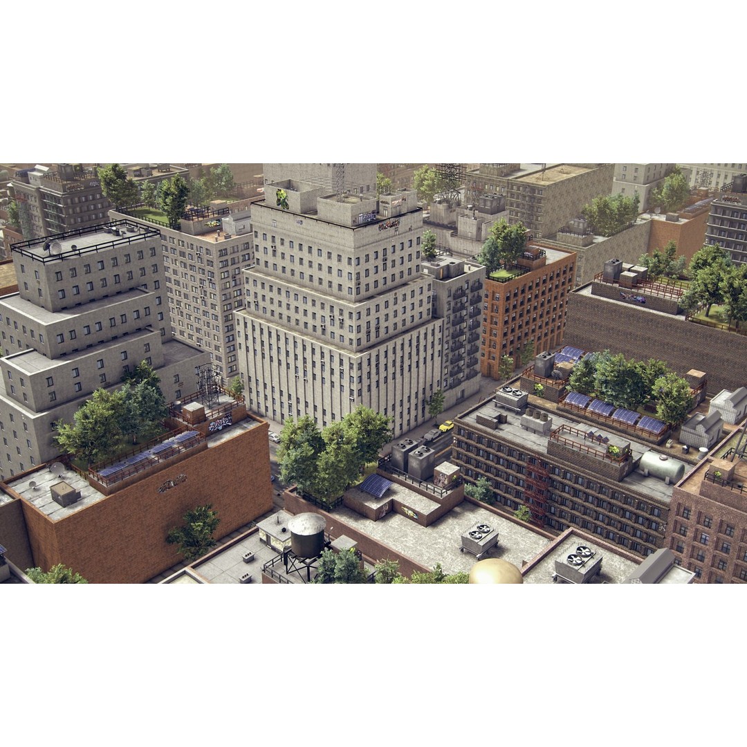 Realistic City 3D Model – Low Poly Urban Environment for Unity - View 16
