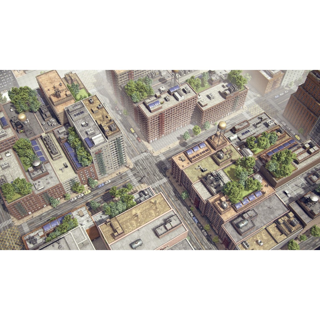 Realistic City 3D Model – Low Poly Urban Environment for Unity - View 19