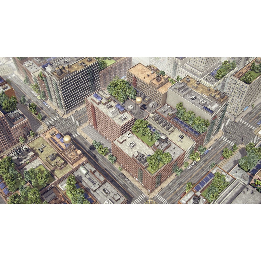 Realistic City 3D Model – Low Poly Urban Environment for Unity - View 22