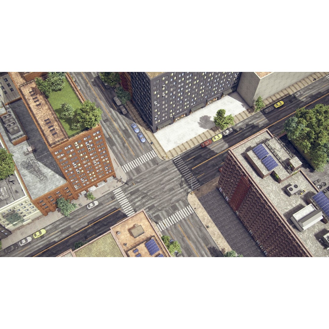 Realistic City 3D Model – Low Poly Urban Environment for Unity - View 26