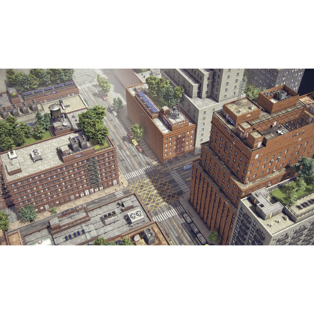 Realistic City 3D Model – Low Poly Urban Environment for Unity - View 27