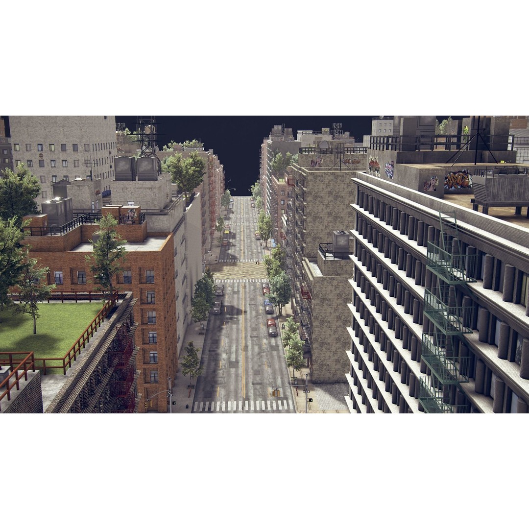 Realistic City 3D Model – Low Poly Urban Environment for Unity - View 31