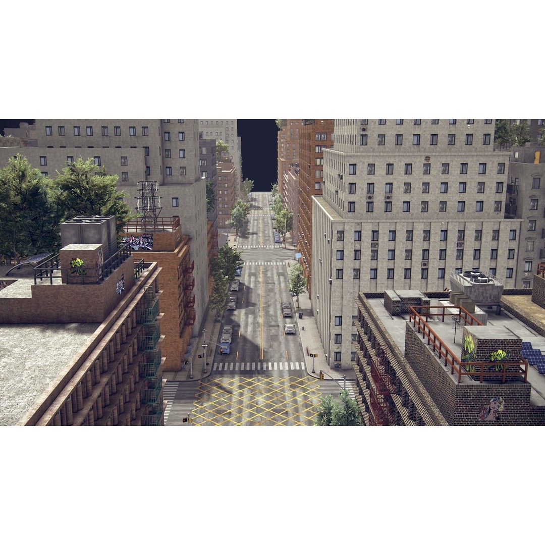 Realistic City 3D Model – Low Poly Urban Environment for Unity - View 32