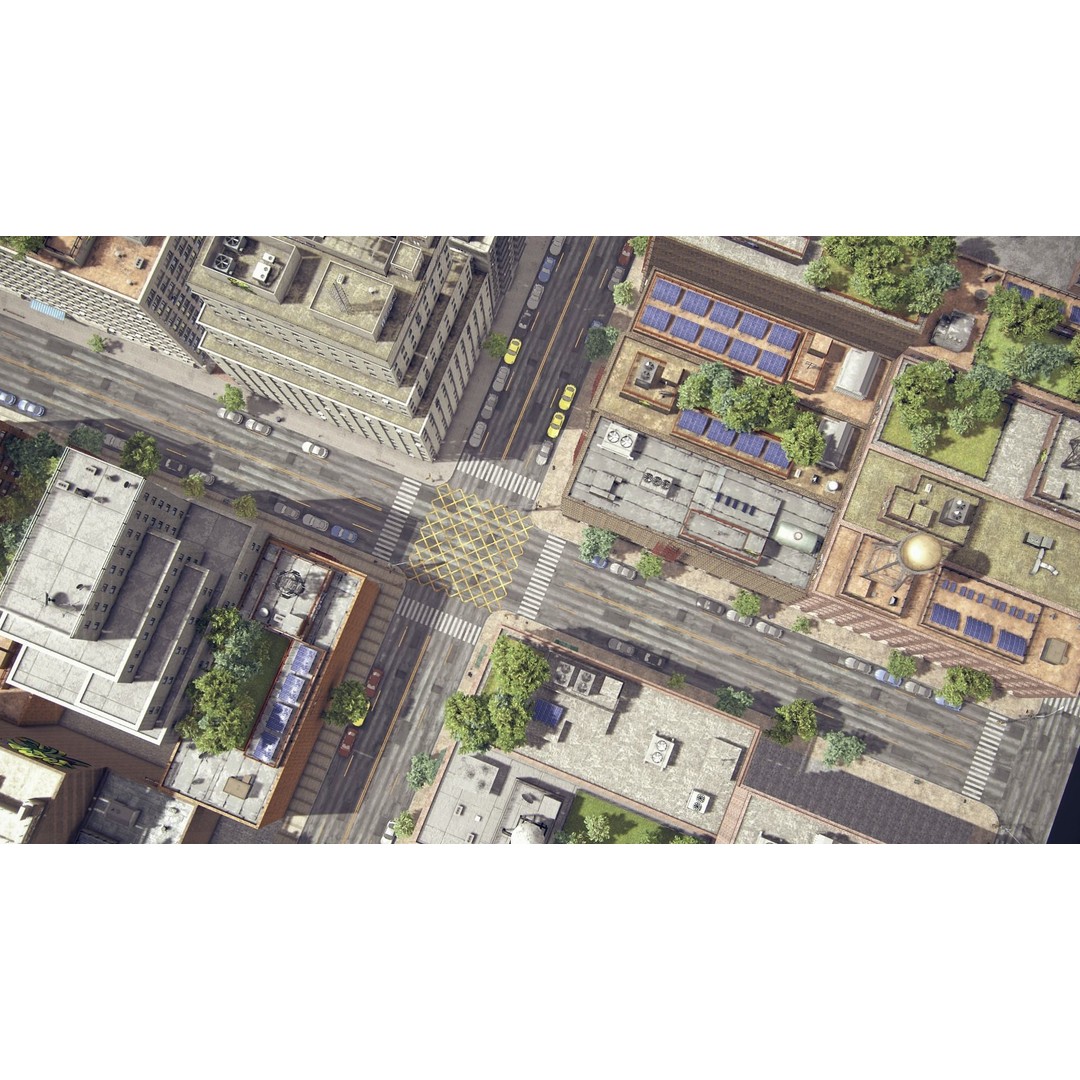 Realistic City 3D Model – Low Poly Urban Environment for Unity - View 35