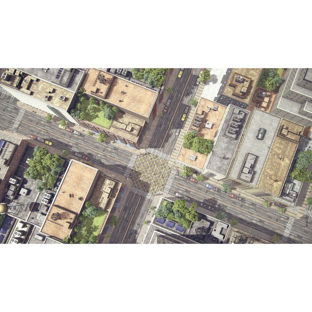 Realistic City 3D Model – Low Poly Urban Environment for Unity - View 36