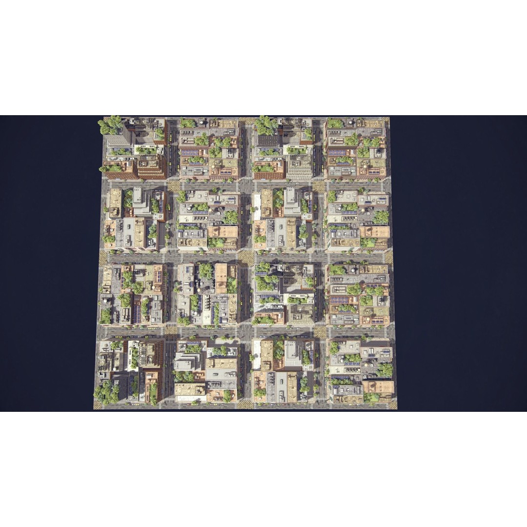 Realistic City 3D Model – Low Poly Urban Environment for Unity - View 37