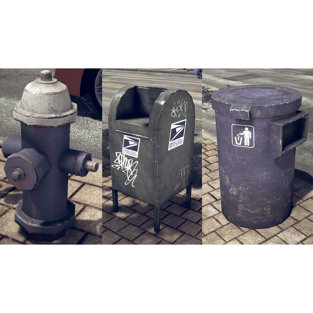 Realistic City 3D Model – Low Poly Urban Environment for Unity - View 41