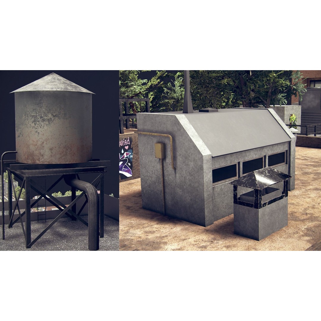 Realistic City 3D Model – Low Poly Urban Environment for Unity - View 43