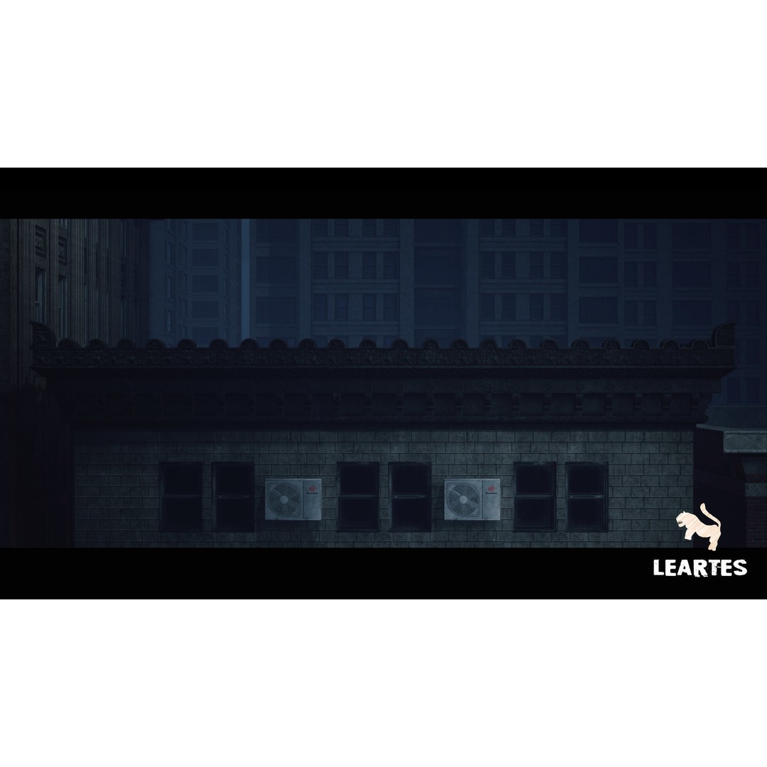 Modern City Downtown 3D Model – Low Poly Game Asset, FBX, PBR - View 28
