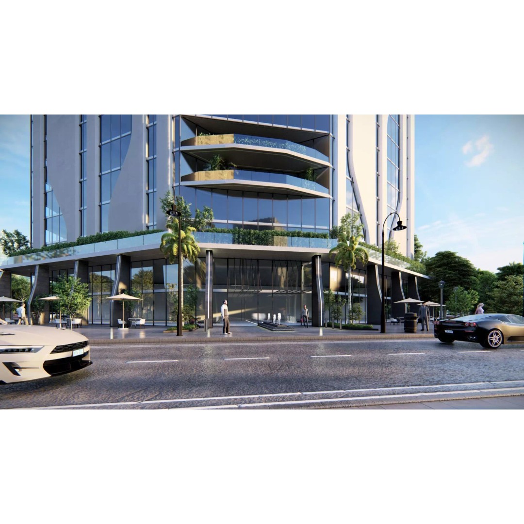Spectre Tower 3D Model – Modern Architectural Design, FBX, Lumion - View 10