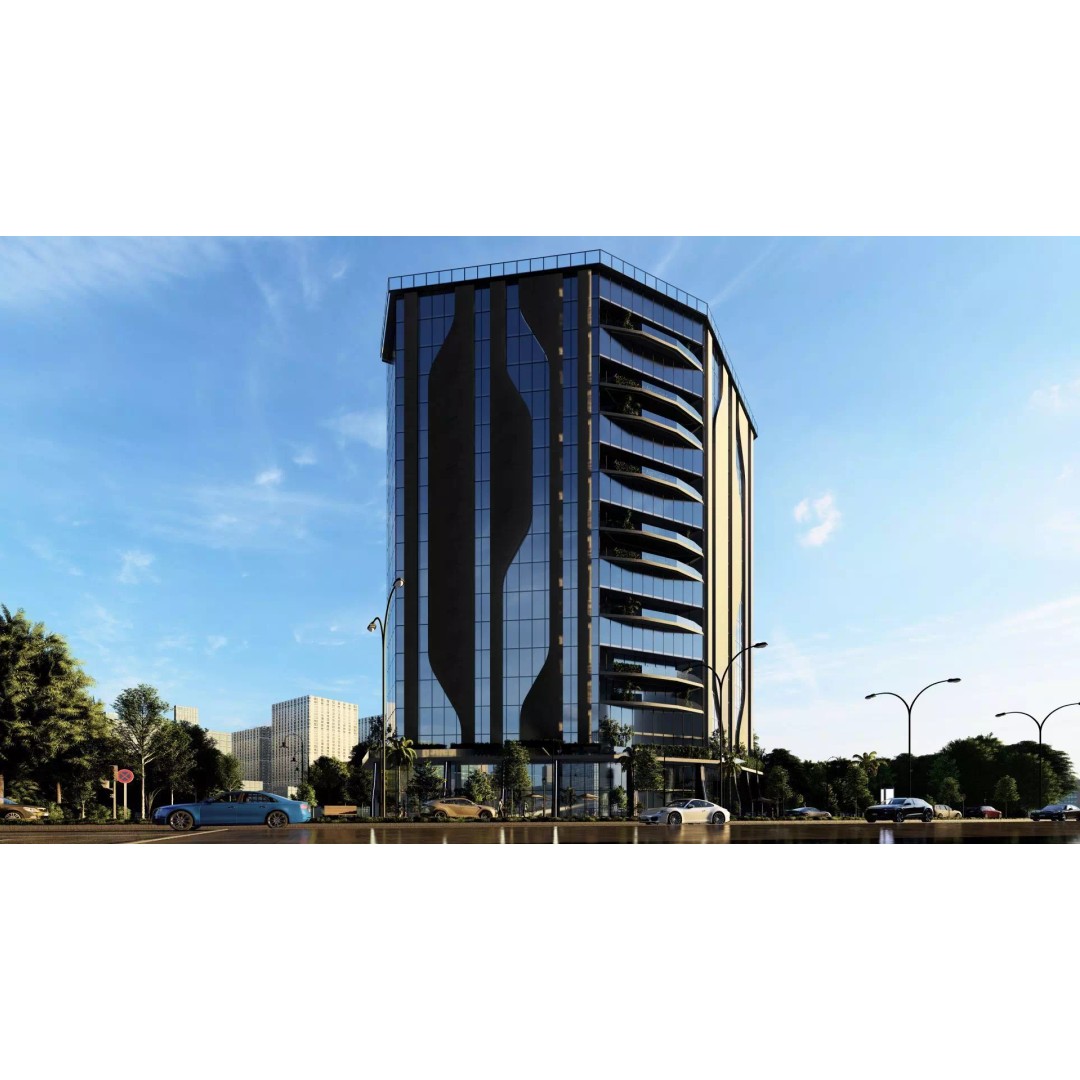 Spectre Tower 3D Model – Modern Architectural Design, FBX, Lumion - View 16