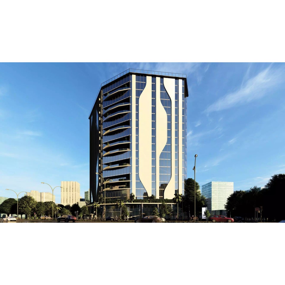 Spectre Tower 3D Model – Modern Architectural Design, FBX, Lumion - View 17