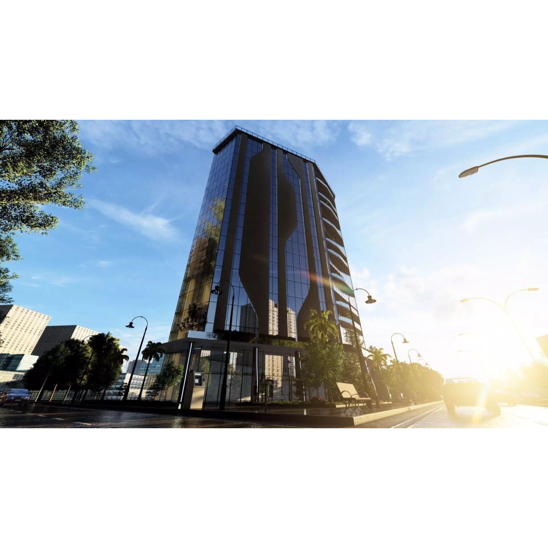 Spectre Tower 3D Model – Modern Architectural Design, FBX, Lumion - View 21
