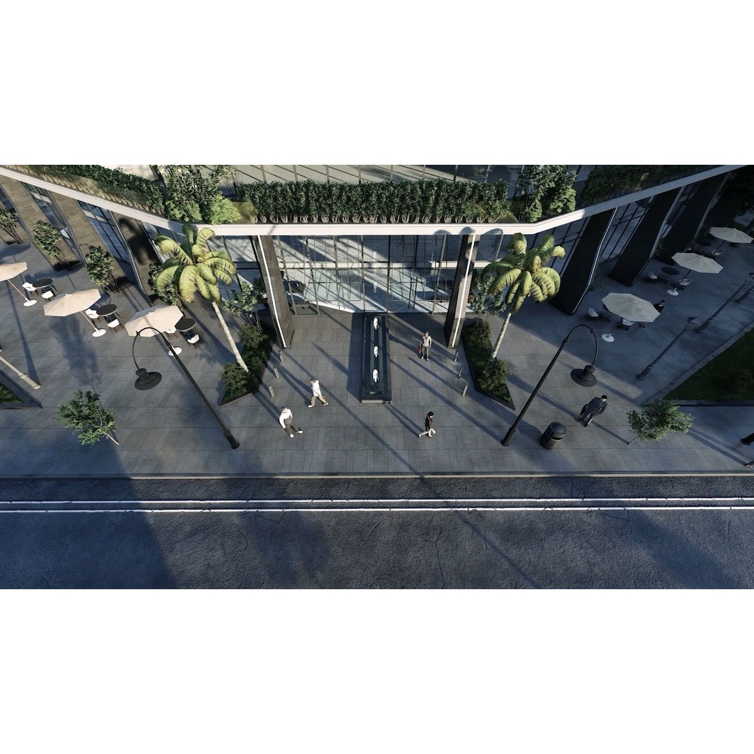 Spectre Tower 3D Model – Modern Architectural Design, FBX, Lumion - View 7