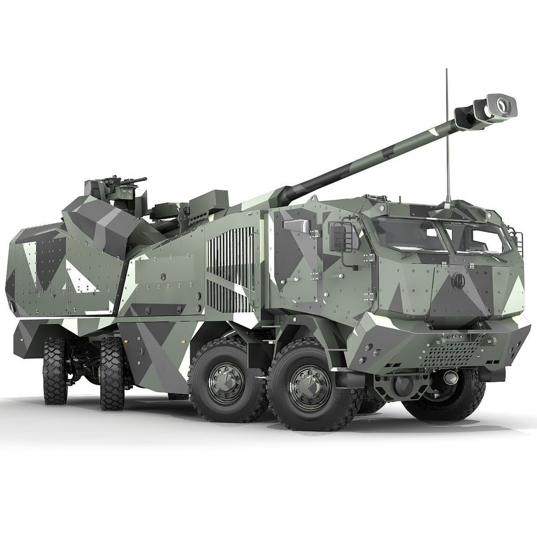 Morana 3D Model – Military Vehicle with Rigging and PBR Textures - View 11