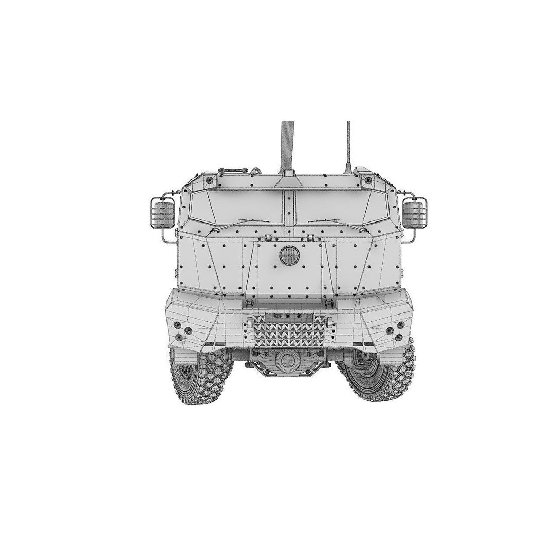 Morana 3D Model – Military Vehicle with Rigging and PBR Textures - View 15