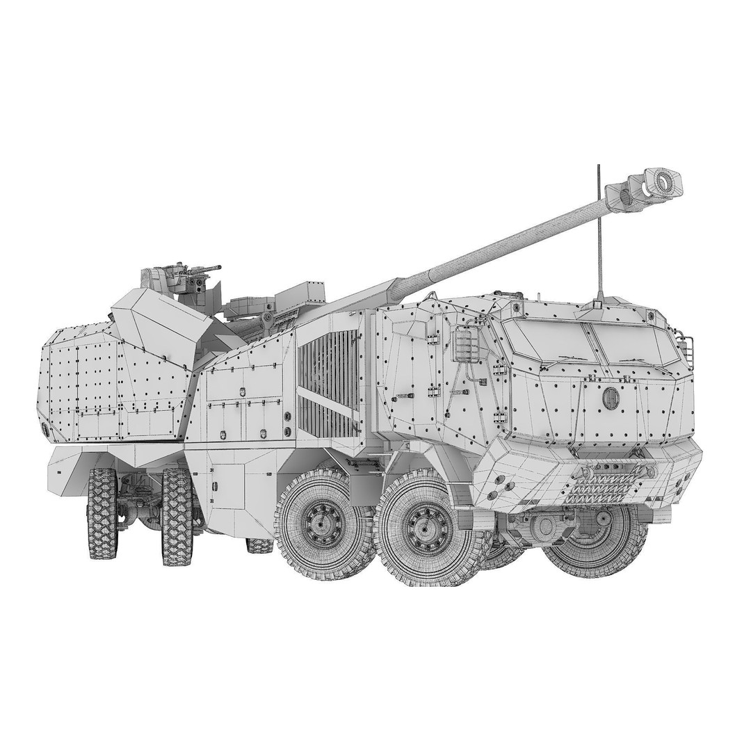 Morana 3D Model – Military Vehicle with Rigging and PBR Textures - View 32