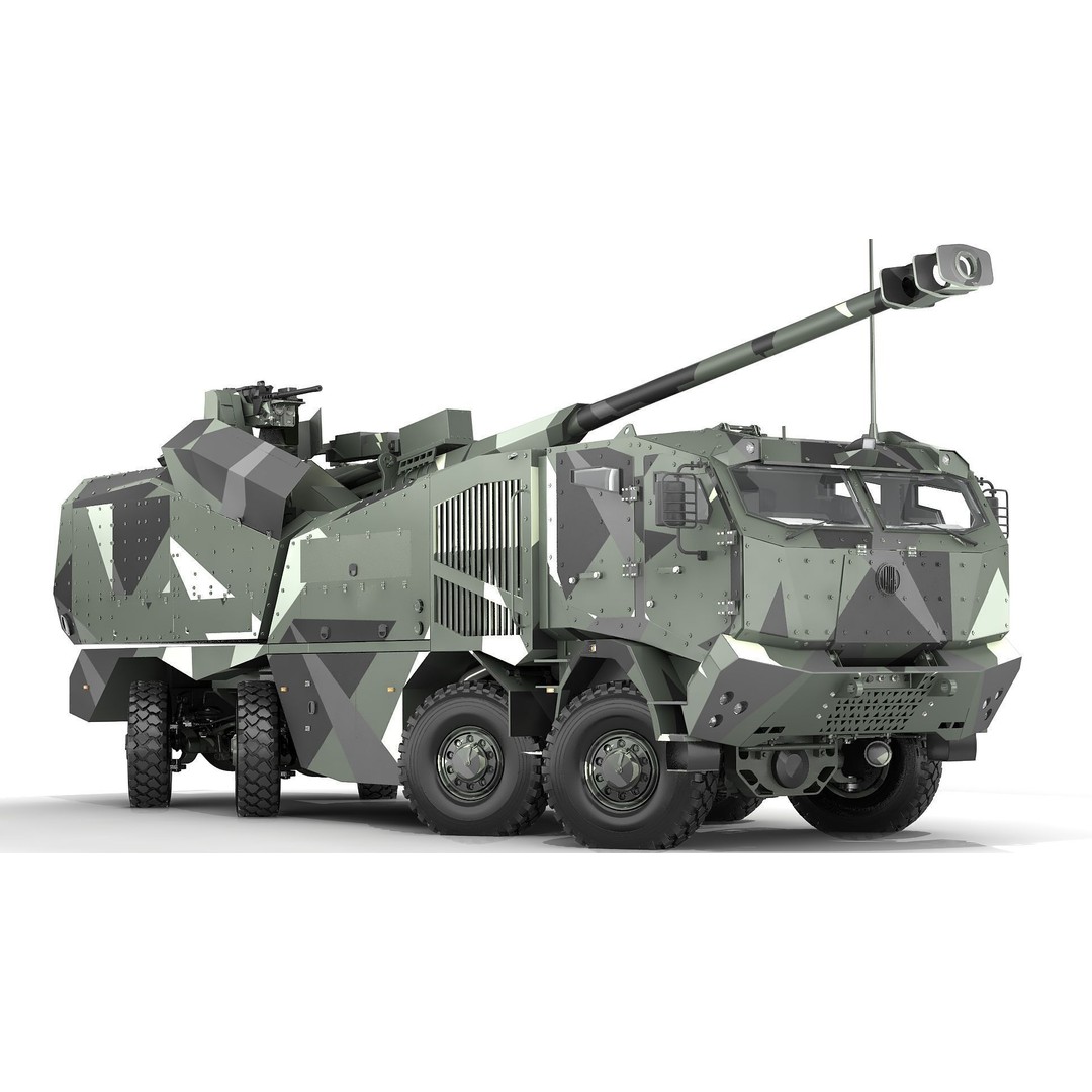 Morana 3D Model – Military Vehicle with Rigging and PBR Textures - View 43