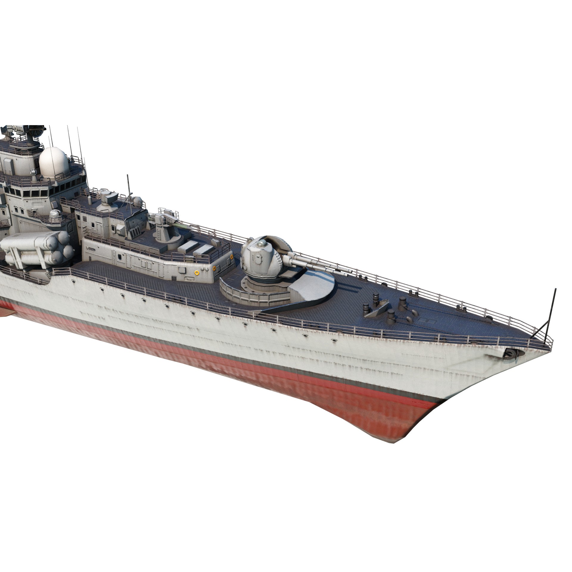 Hangzhou DDG136 - Low-Poly Game-Ready 3D Model - View 11