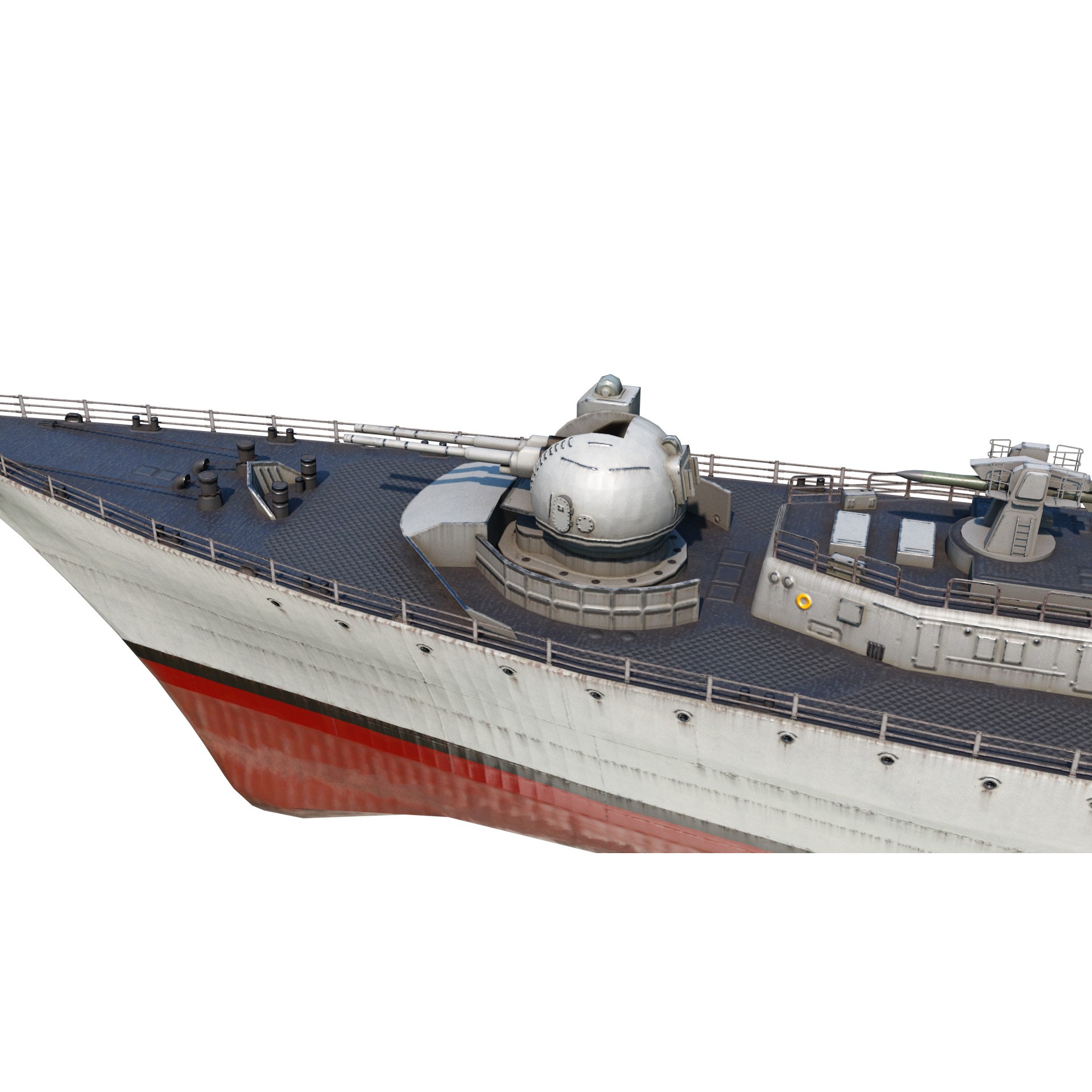 Hangzhou DDG136 - Low-Poly Game-Ready 3D Model - View 8