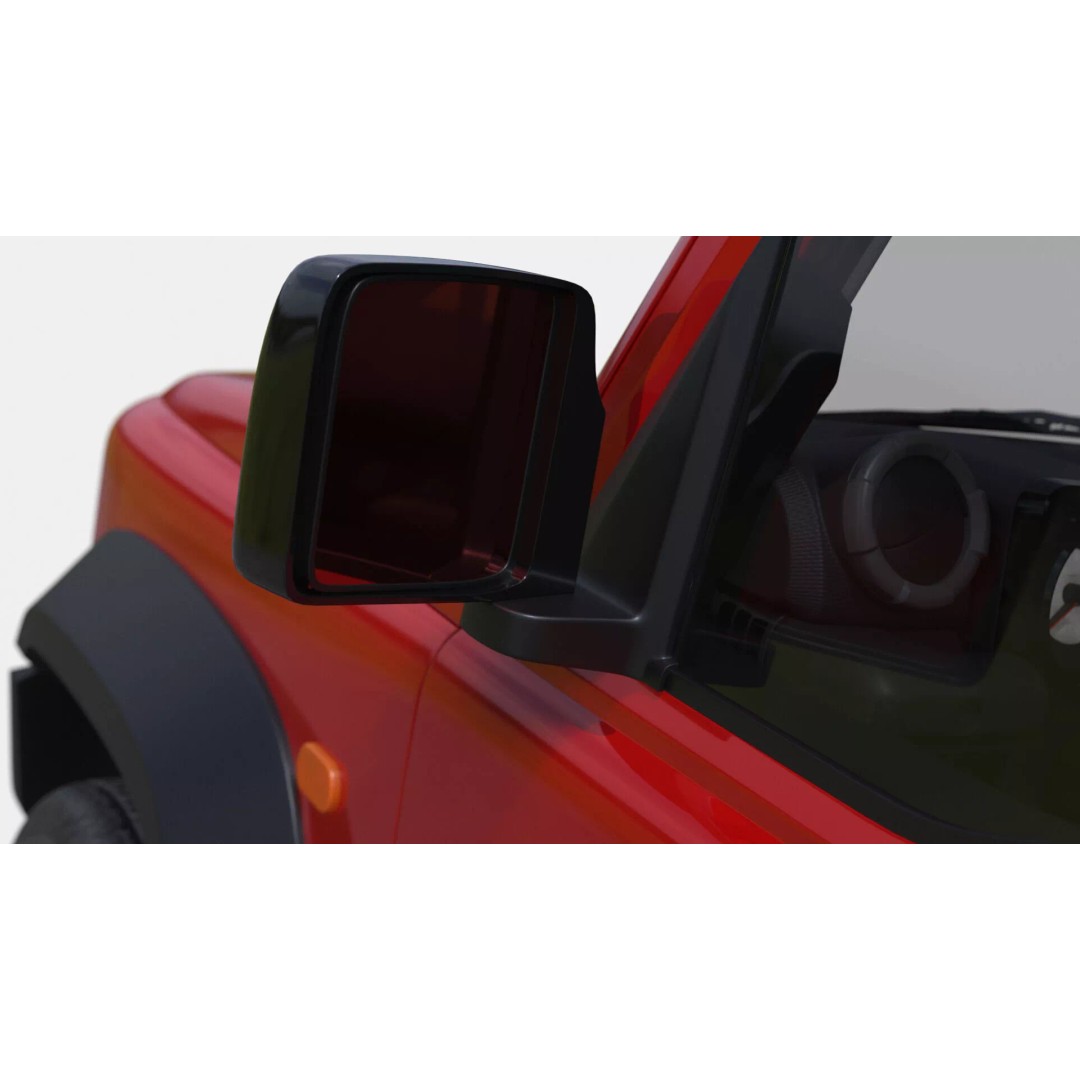 Modern All Wheel Drive Red SUV 3D Model – PBR Compact Off-Road Vehicle, FBX - View 22