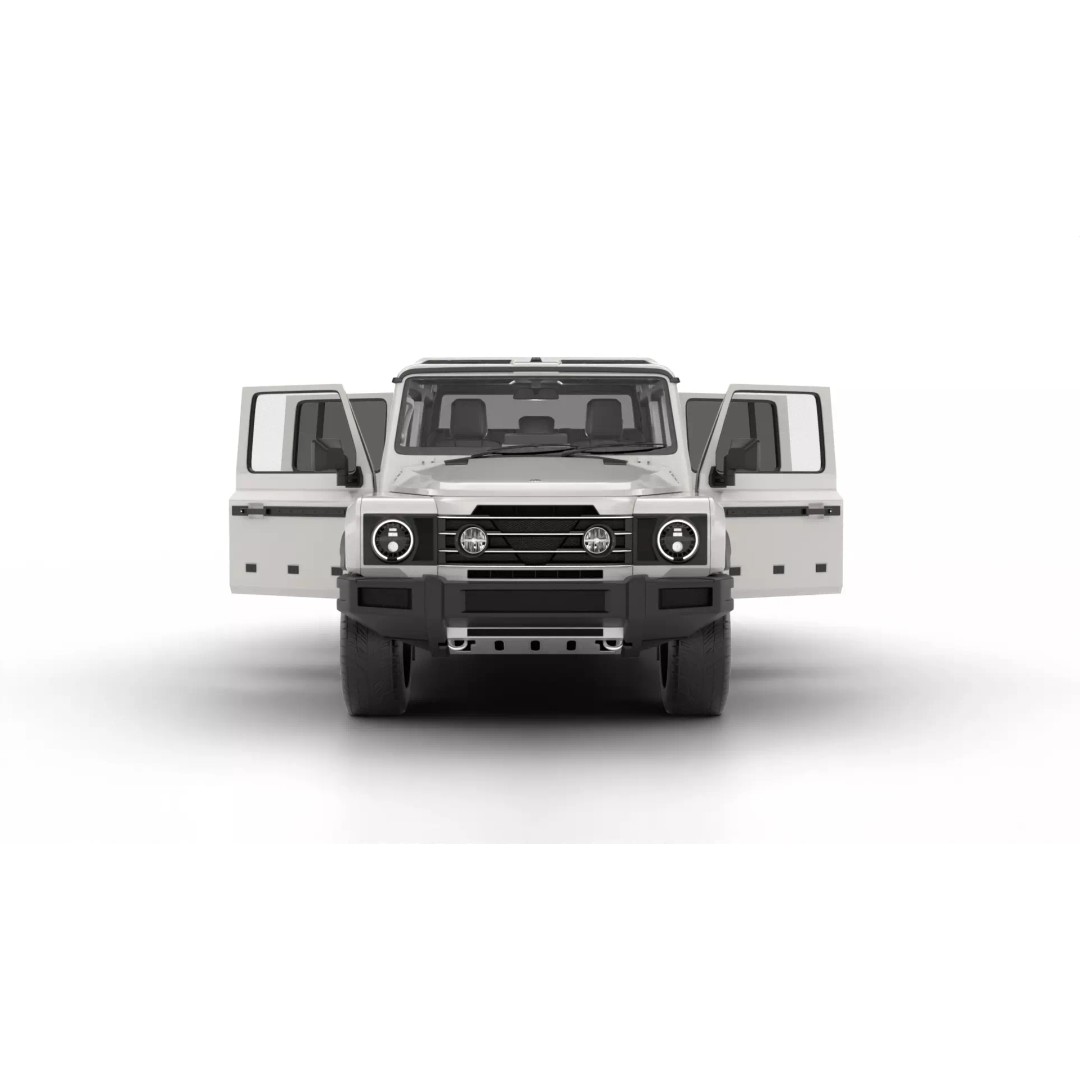 Ineos Grenadier Quartermaster 2024 3D Model – High Poly Rigged SUV, Blender, FBX - View 16