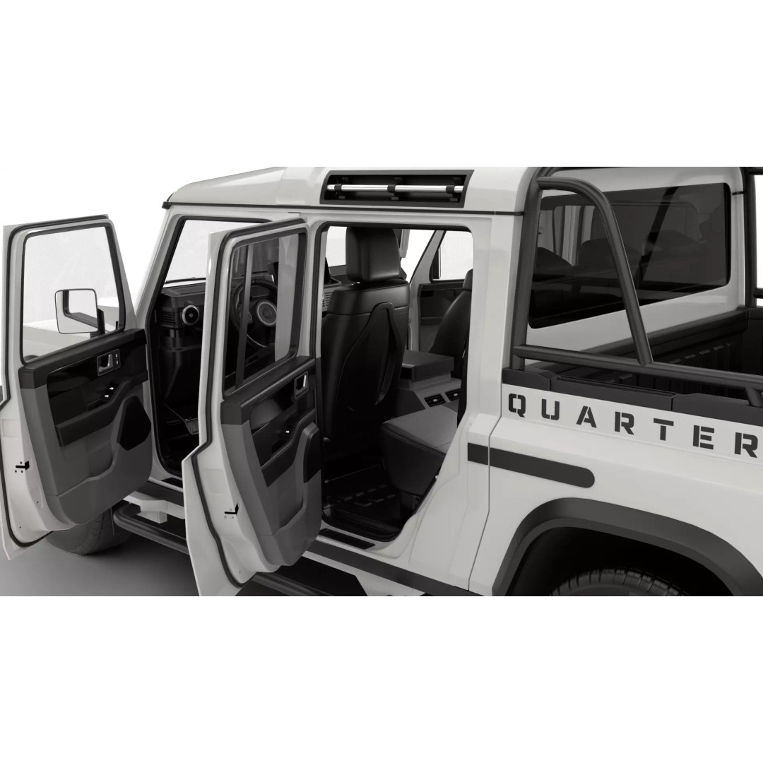 Ineos Grenadier Quartermaster 2024 3D Model – High Poly Rigged SUV, Blender, FBX - View 19