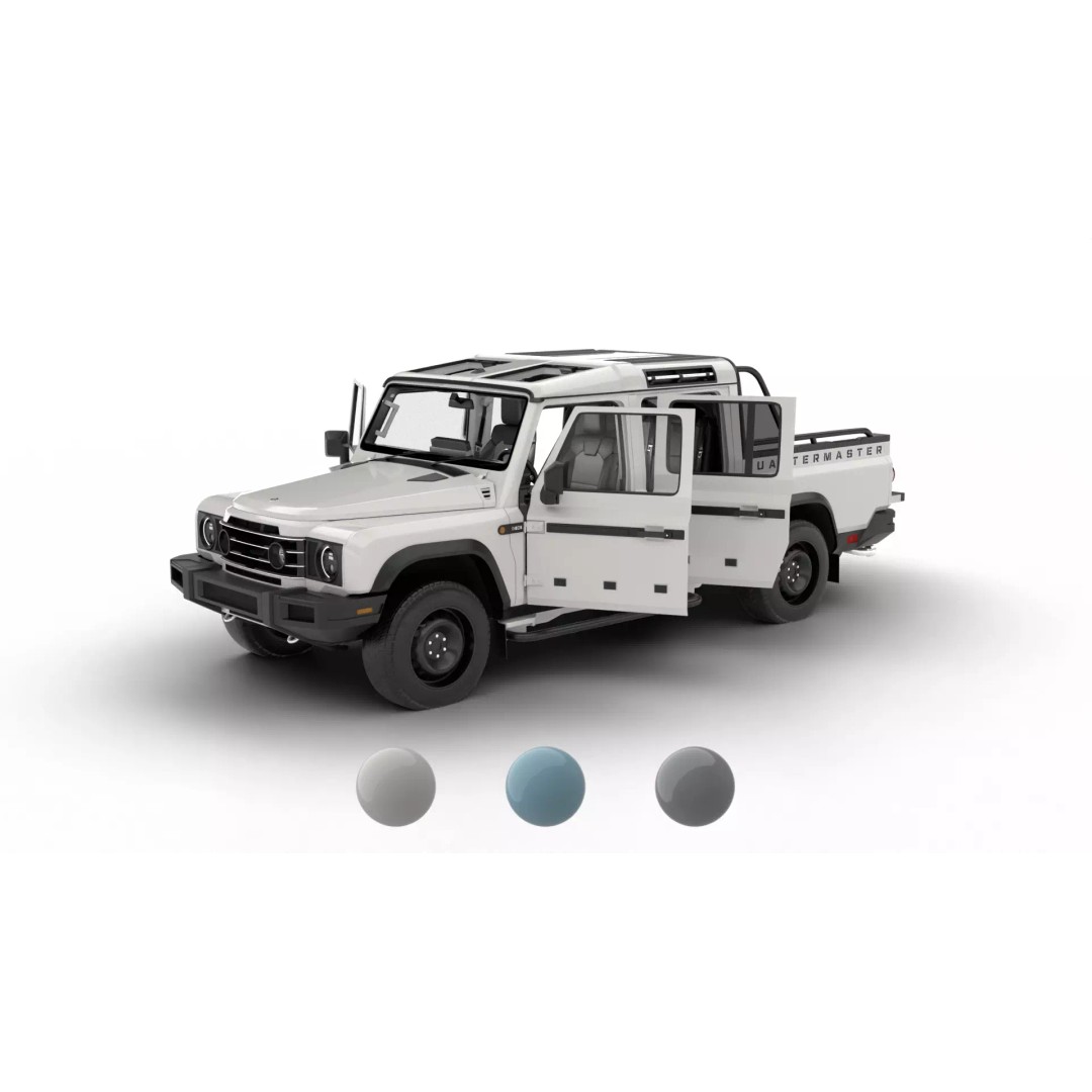 Ineos Grenadier Quartermaster 2024 3D Model – High Poly Rigged SUV, Blender, FBX - View 2
