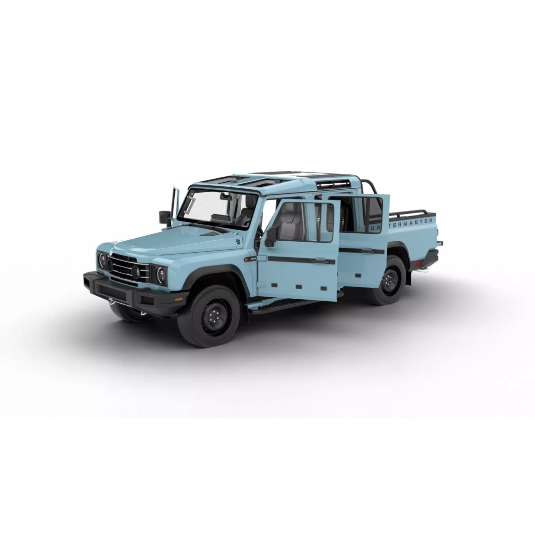 Ineos Grenadier Quartermaster 2024 3D Model – High Poly Rigged SUV, Blender, FBX - View 3