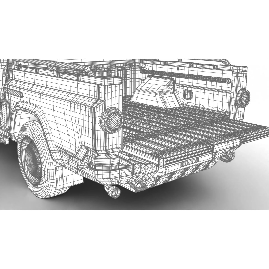 Ineos Grenadier Quartermaster 2024 3D Model – High Poly Rigged SUV, Blender, FBX - View 32