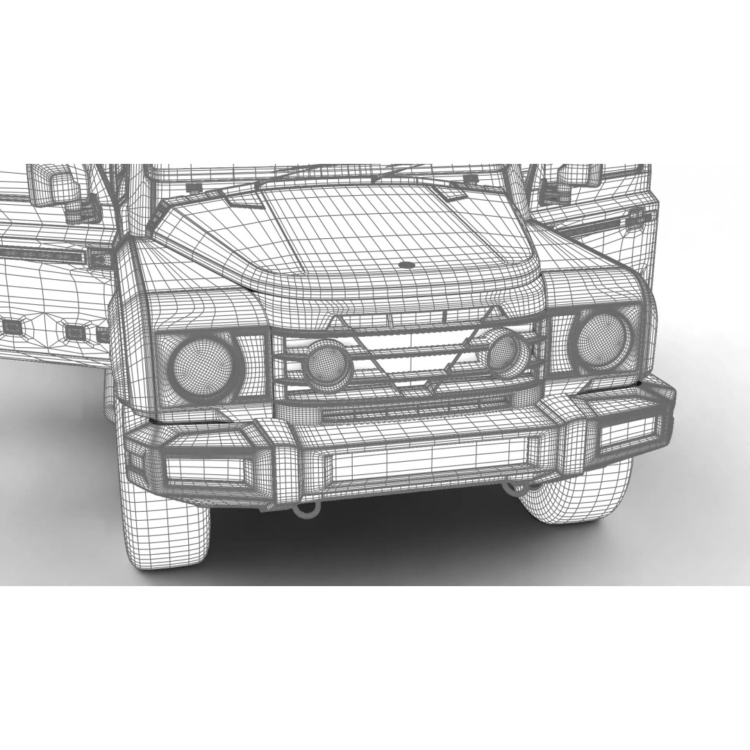 Ineos Grenadier Quartermaster 2024 3D Model – High Poly Rigged SUV, Blender, FBX - View 35