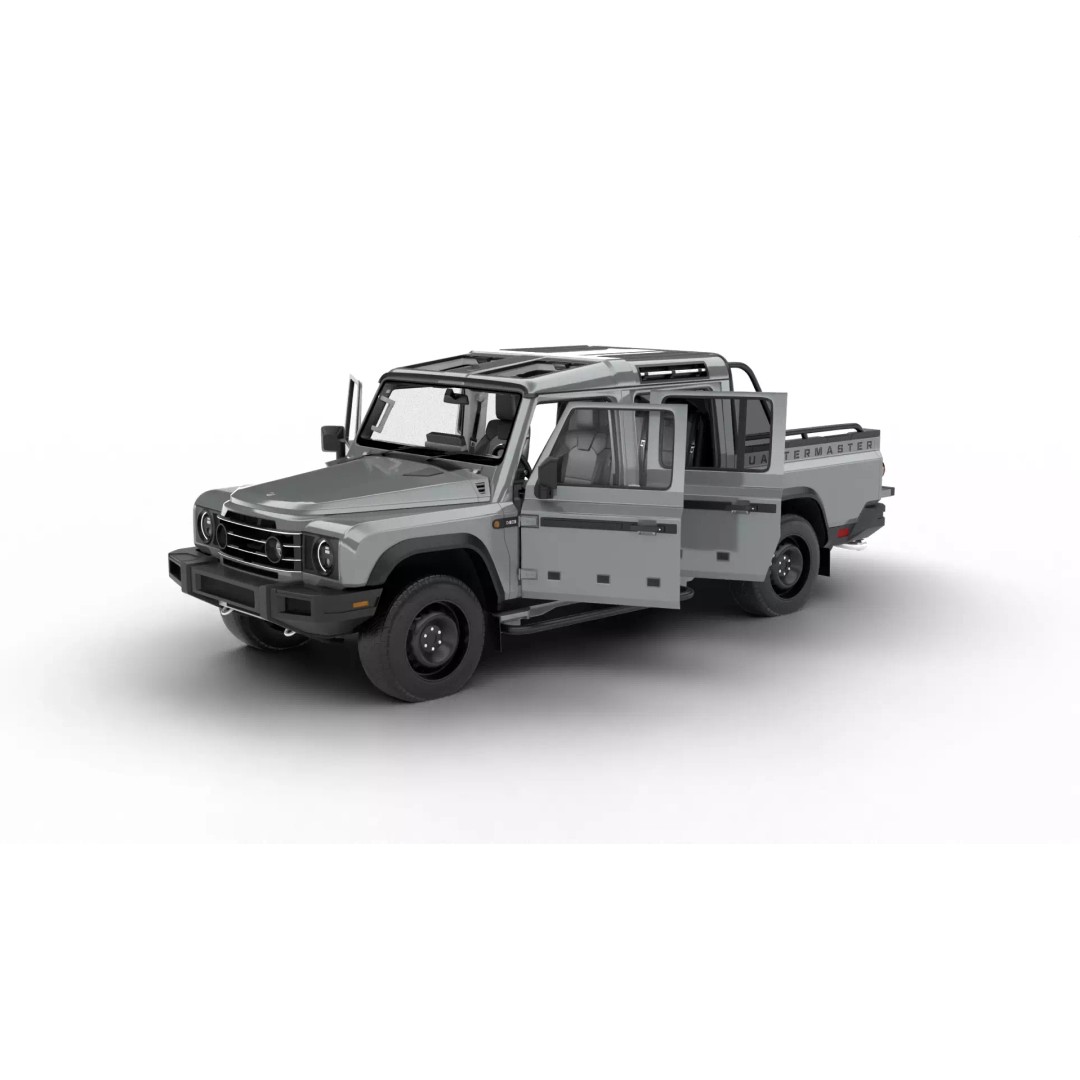 Ineos Grenadier Quartermaster 2024 3D Model – High Poly Rigged SUV, Blender, FBX - View 4