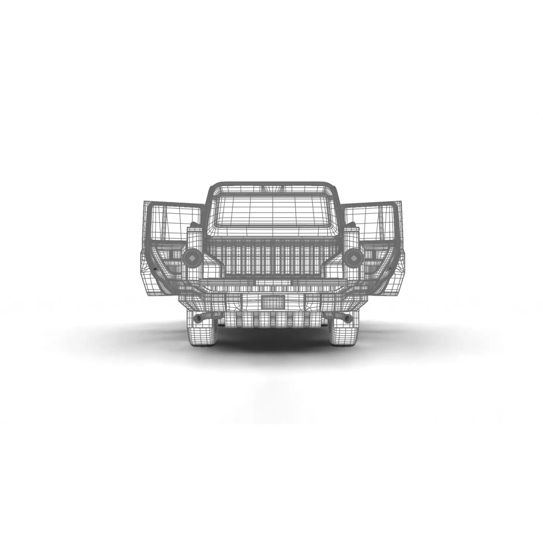 Ineos Grenadier Quartermaster 2024 3D Model – High Poly Rigged SUV, Blender, FBX - View 40