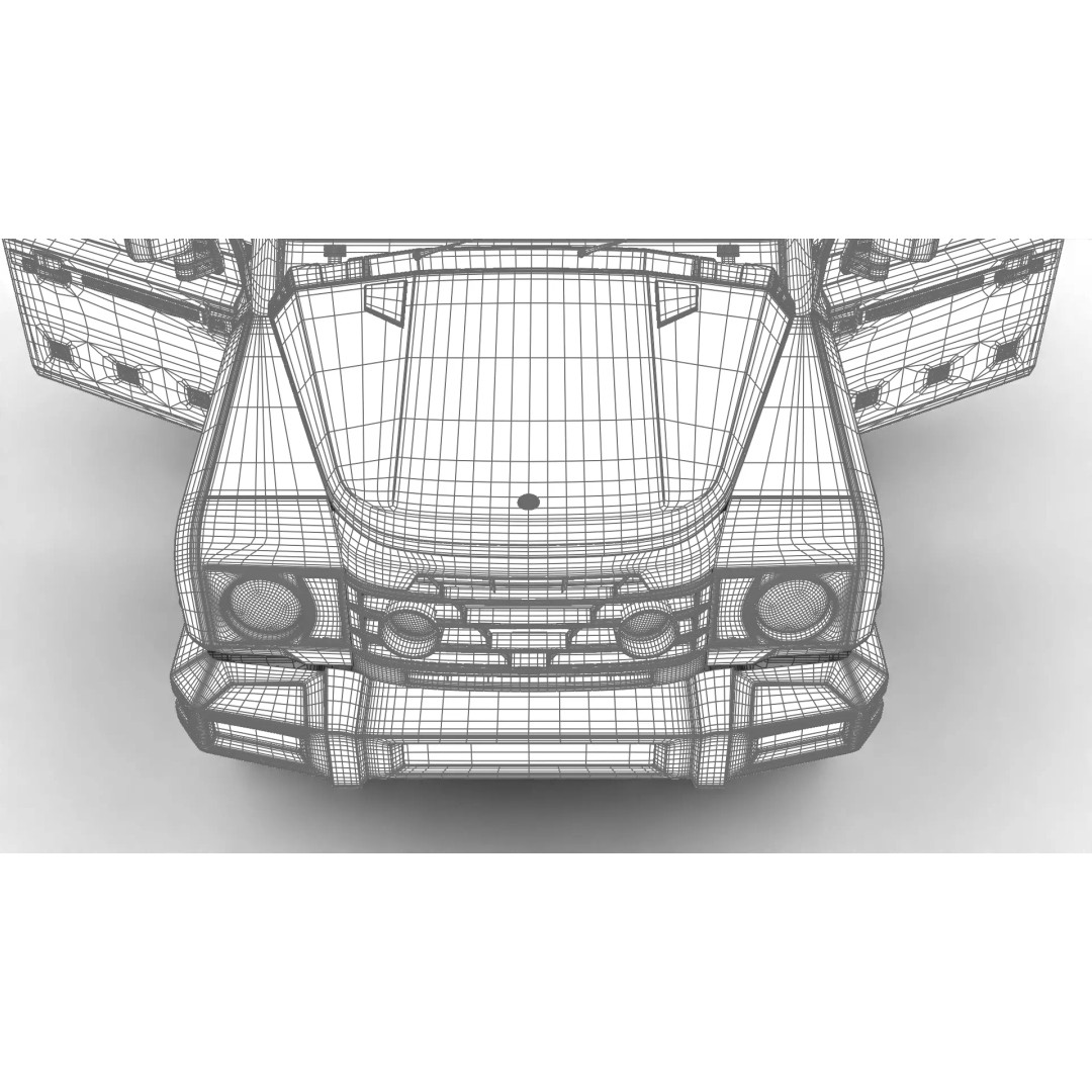 Ineos Grenadier Quartermaster 2024 3D Model – High Poly Rigged SUV, Blender, FBX - View 46