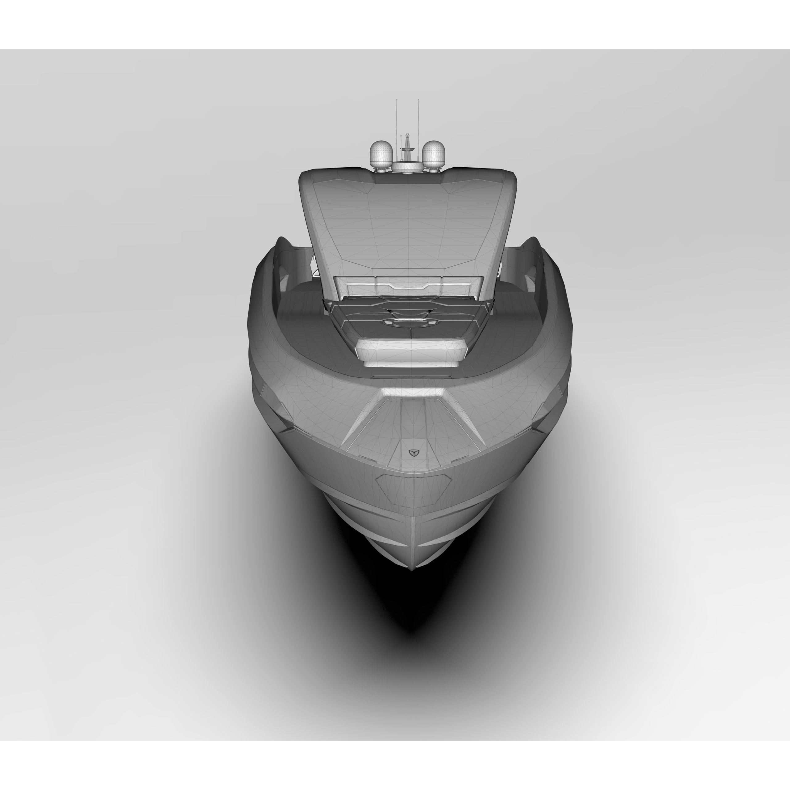 Lamborghini Tecnomar 63 - High-Detail 3D Model - View 11