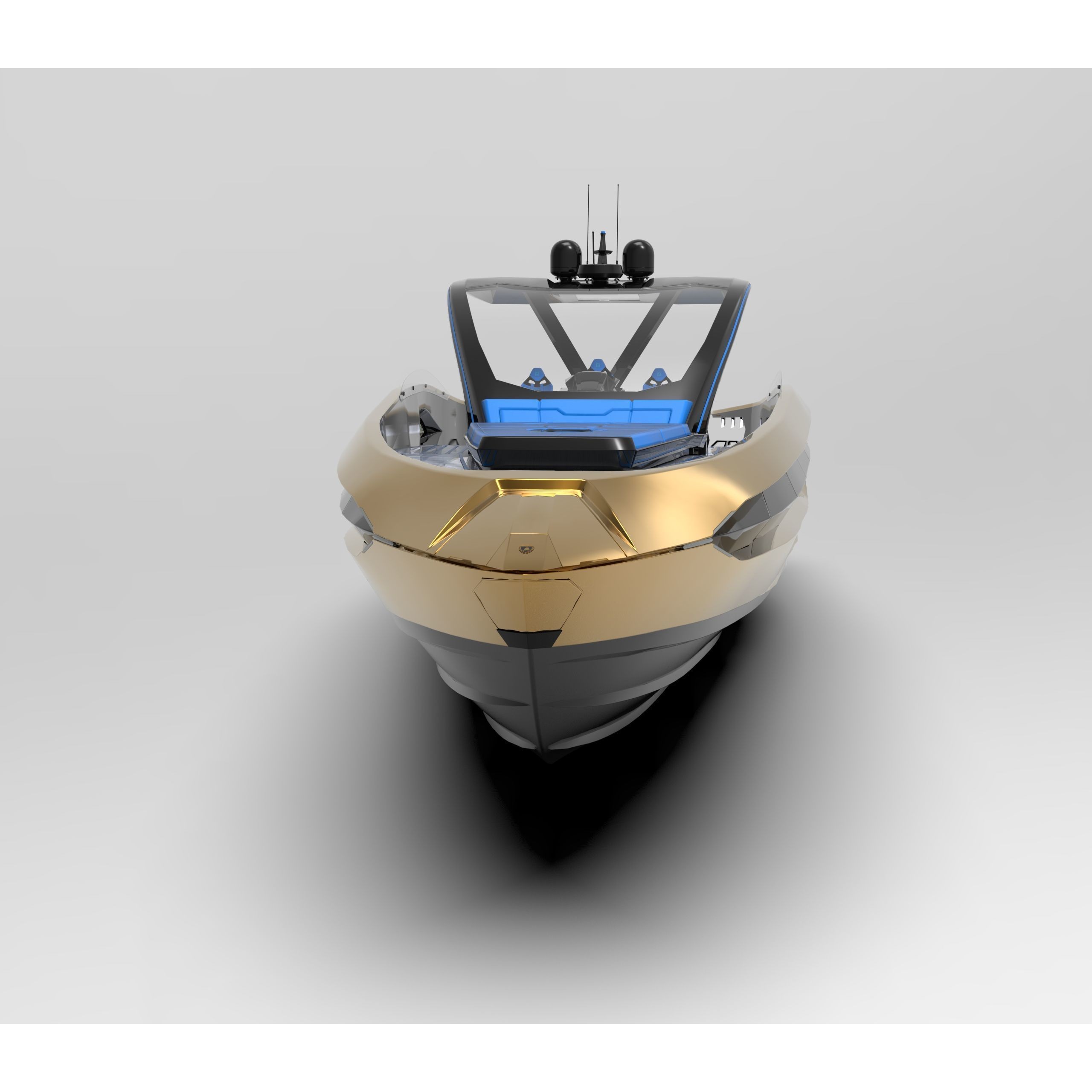 Lamborghini Tecnomar 63 - High-Detail 3D Model - View 3