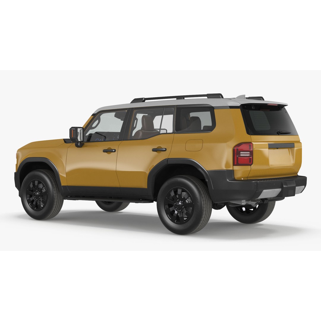 Generic Off-Road SUV 3D Model – High-Quality PBR Asset for Games, FBX - View 14
