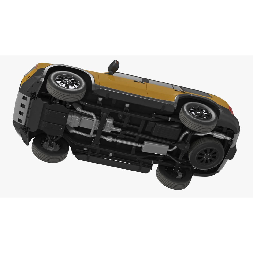 Generic Off-Road SUV 3D Model – High-Quality PBR Asset for Games, FBX - View 16