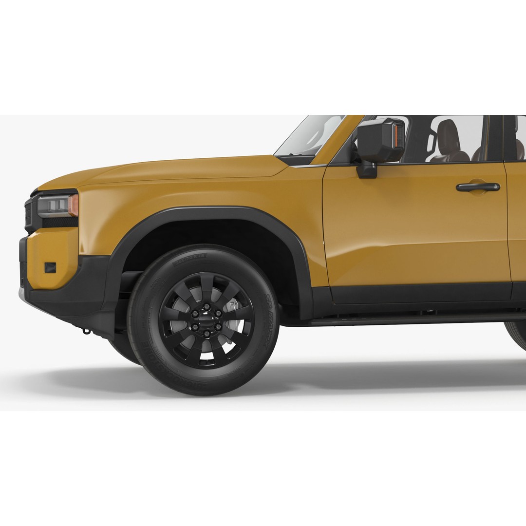 Generic Off-Road SUV 3D Model – High-Quality PBR Asset for Games, FBX - View 17