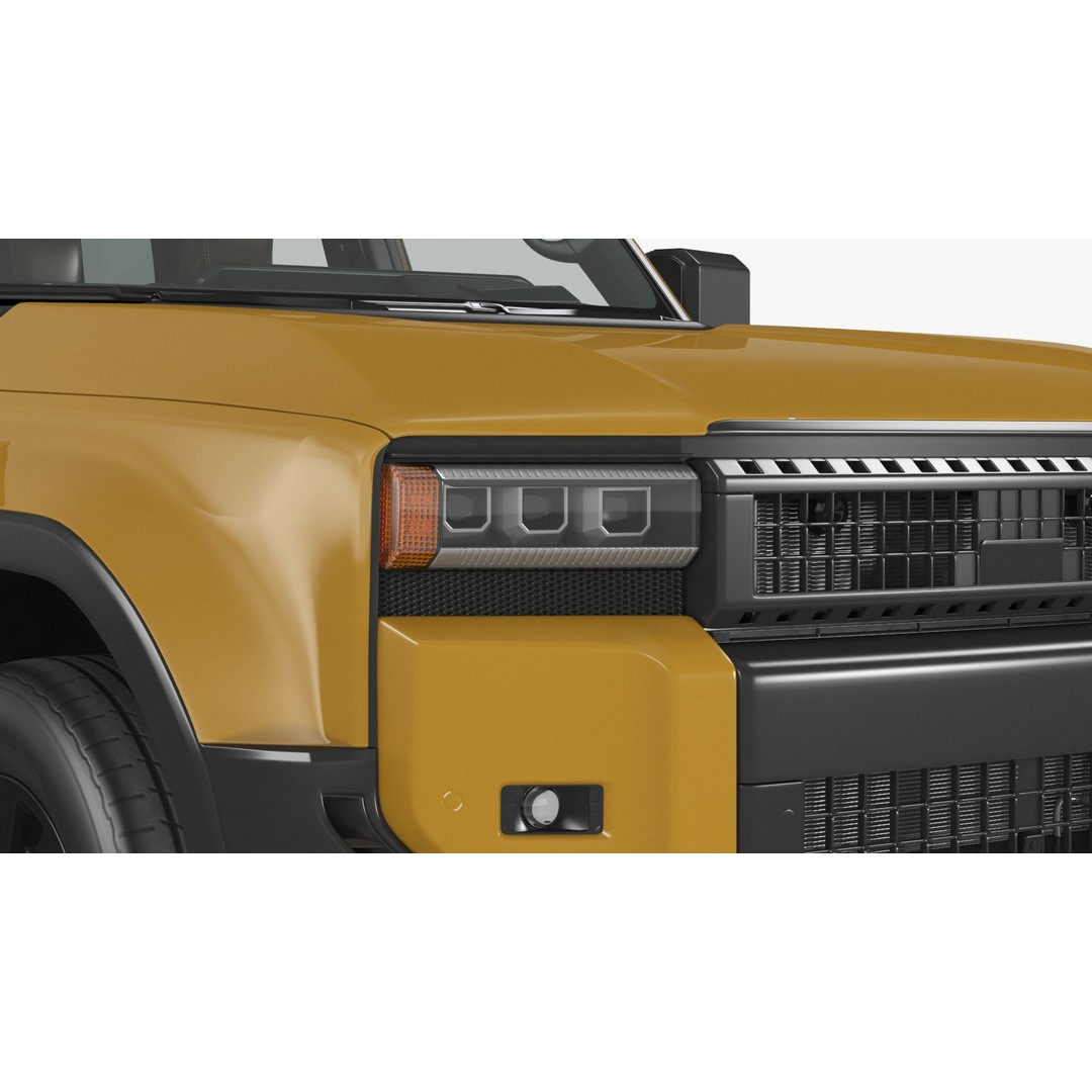 Generic Off-Road SUV 3D Model – High-Quality PBR Asset for Games, FBX - View 18