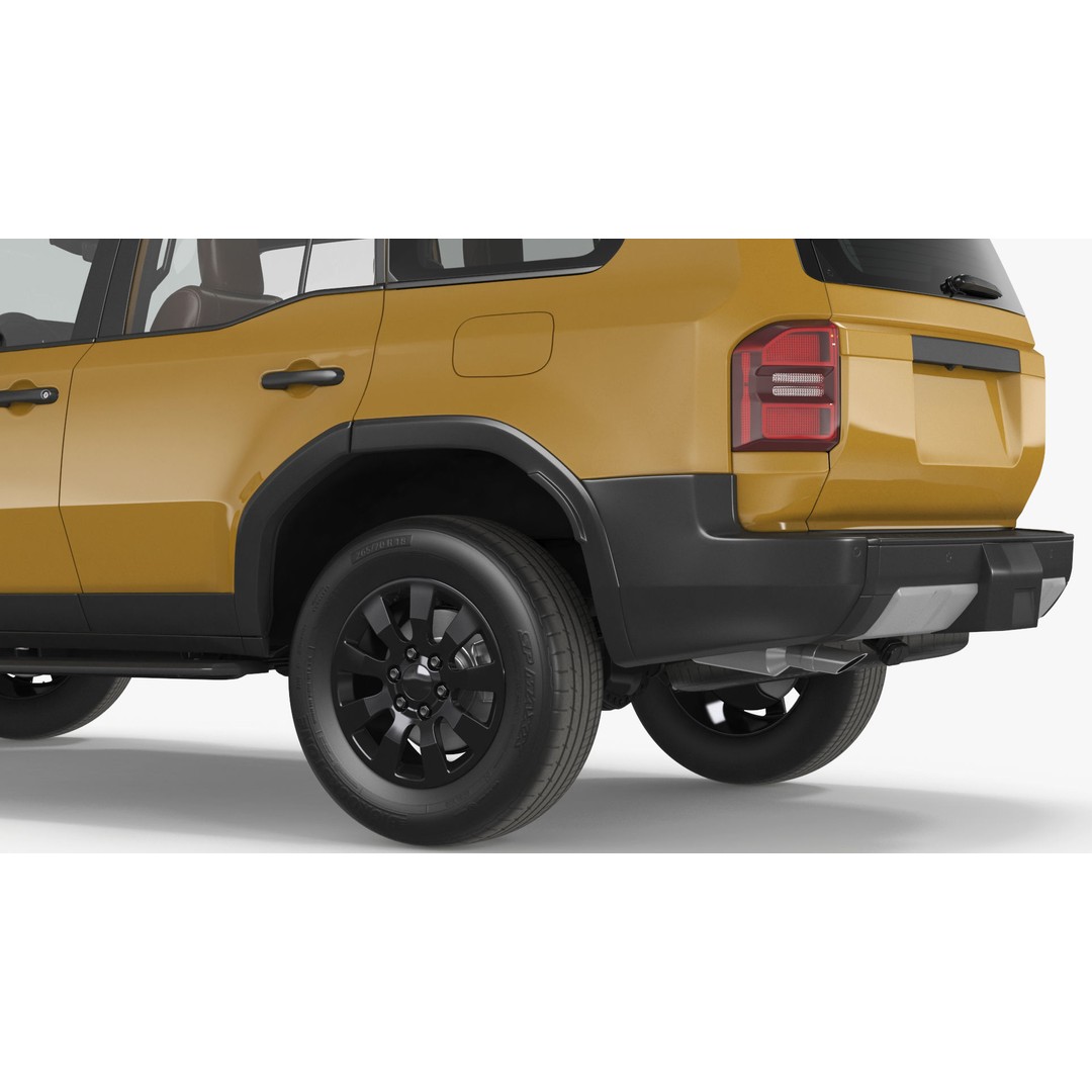 Generic Off-Road SUV 3D Model – High-Quality PBR Asset for Games, FBX - View 20
