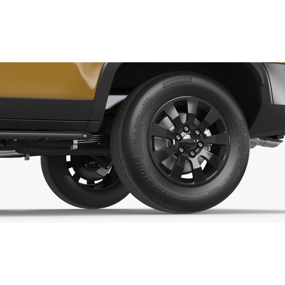Generic Off-Road SUV 3D Model – High-Quality PBR Asset for Games, FBX - View 22