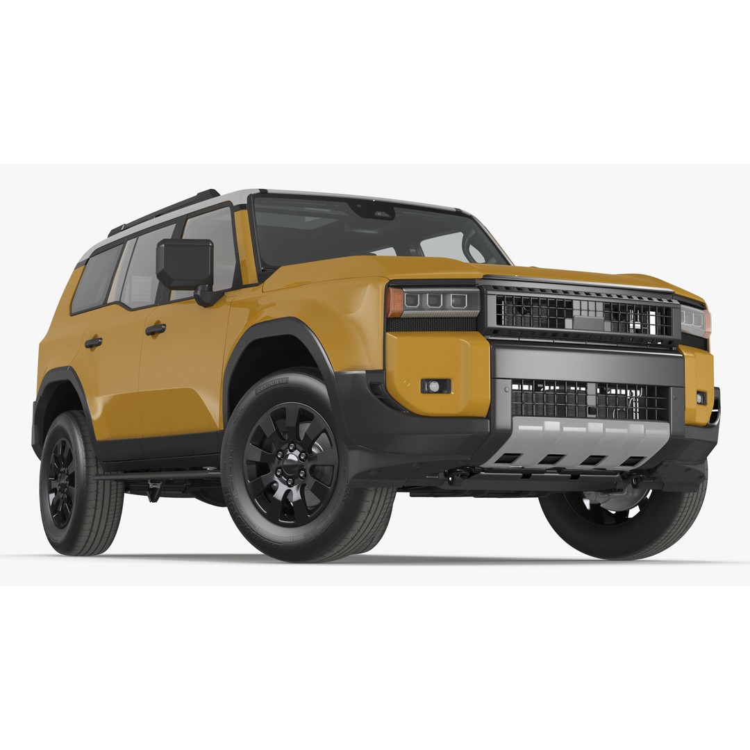 Generic Off-Road SUV 3D Model – High-Quality PBR Asset for Games, FBX - View 23
