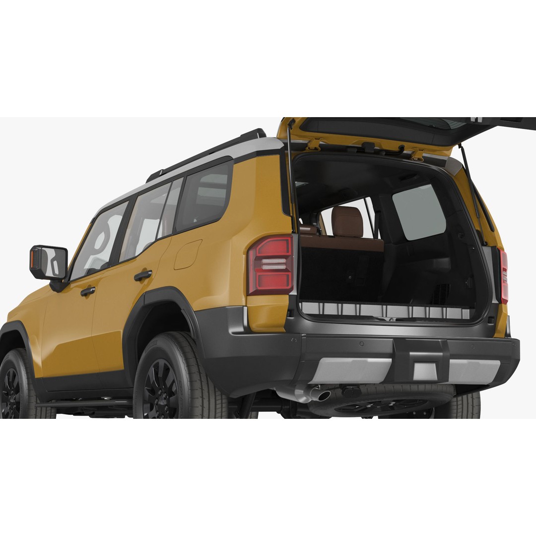 Generic Off-Road SUV 3D Model – High-Quality PBR Asset for Games, FBX - View 24