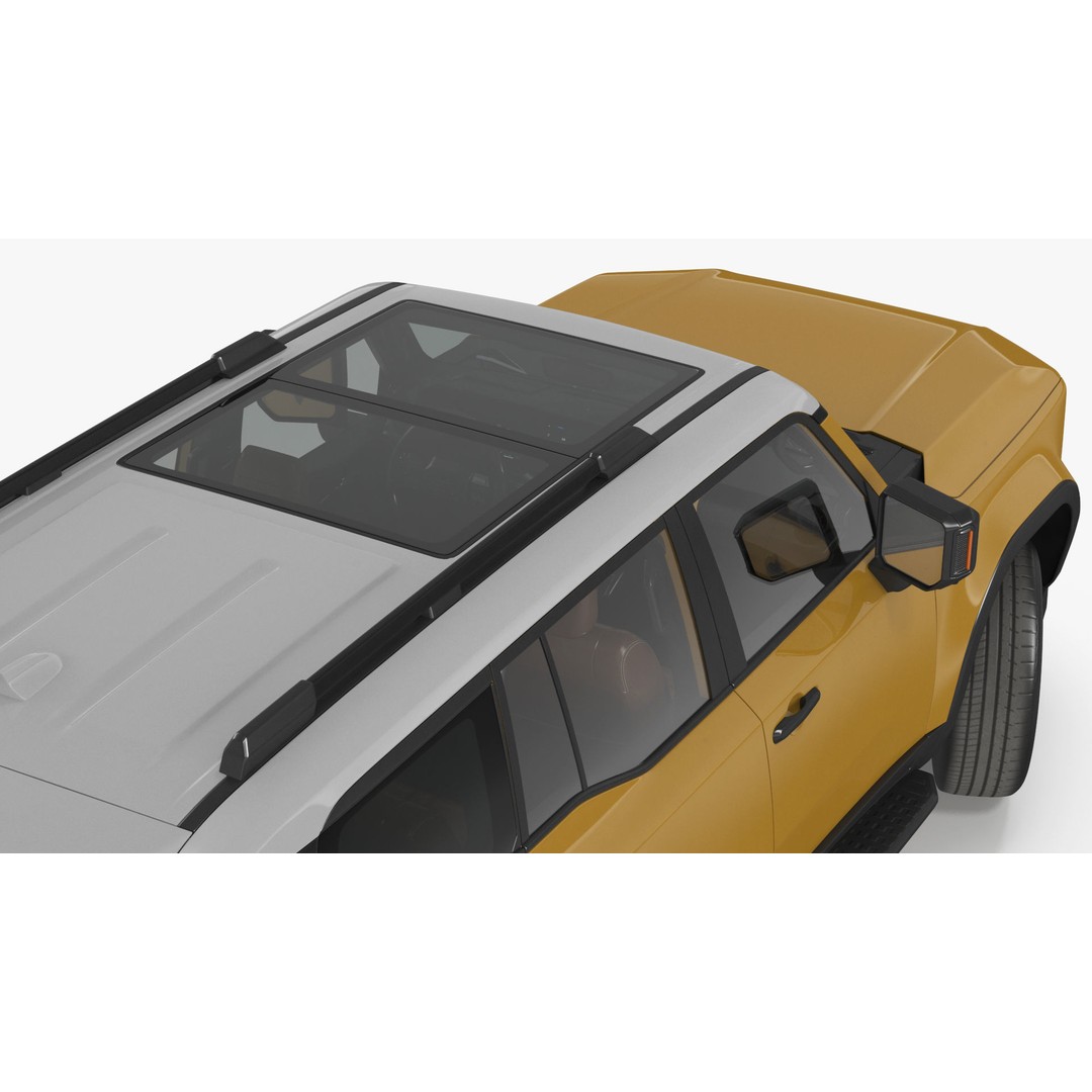 Generic Off-Road SUV 3D Model – High-Quality PBR Asset for Games, FBX - View 34