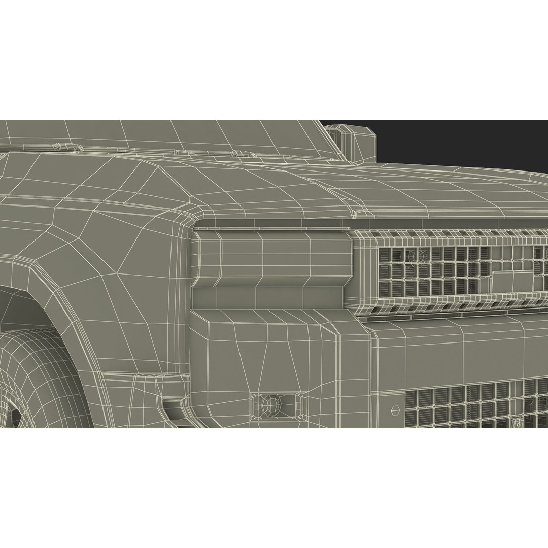 Generic Off-Road SUV 3D Model – High-Quality PBR Asset for Games, FBX - View 49