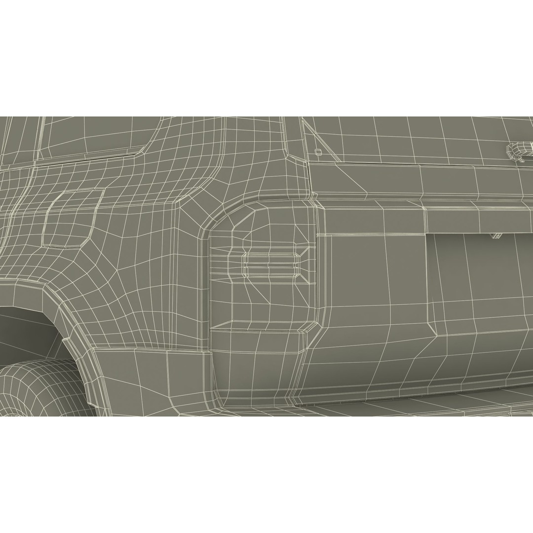 Generic Off-Road SUV 3D Model – High-Quality PBR Asset for Games, FBX - View 50
