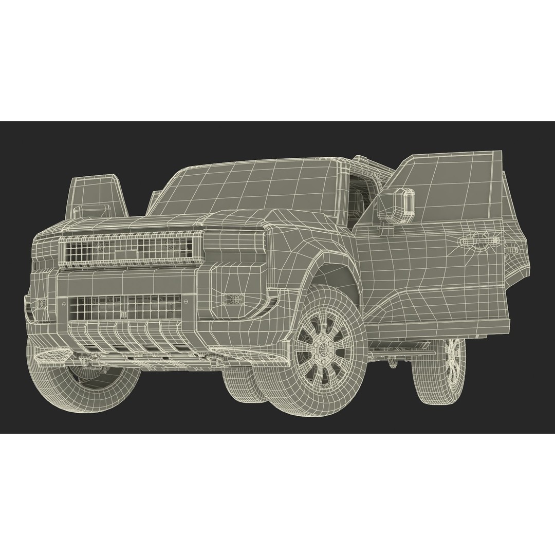 Generic Off-Road SUV 3D Model – High-Quality PBR Asset for Games, FBX - View 57